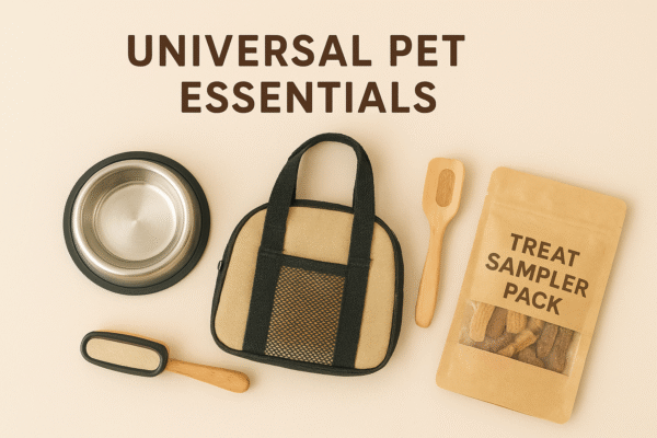 Universal pet kits for both dogs and cats